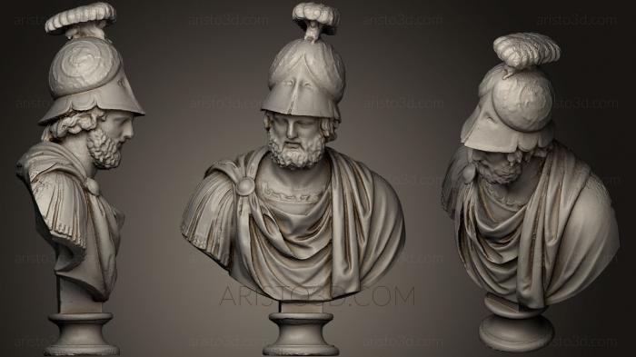Busts and heads antique and historical (BUSTA_0485) 3D model for CNC machine